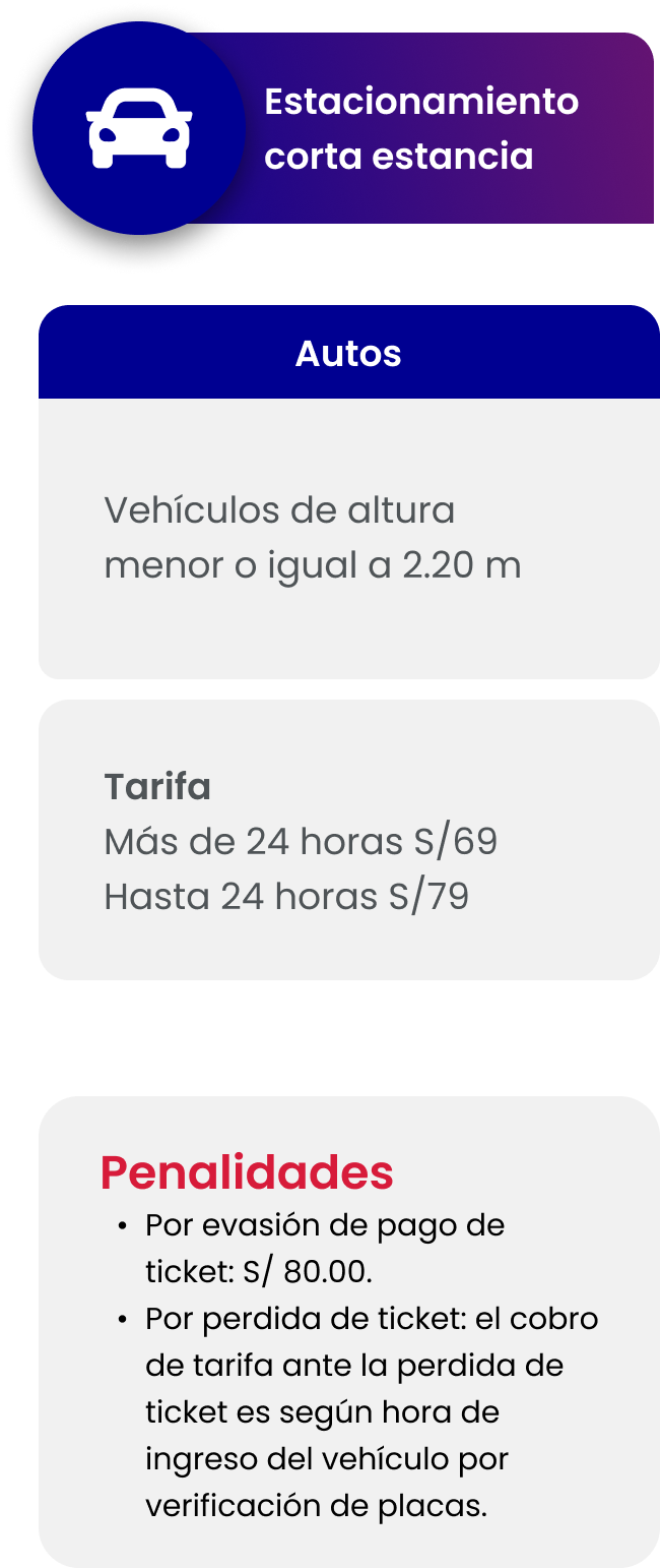 tarifas parqueadero eventual